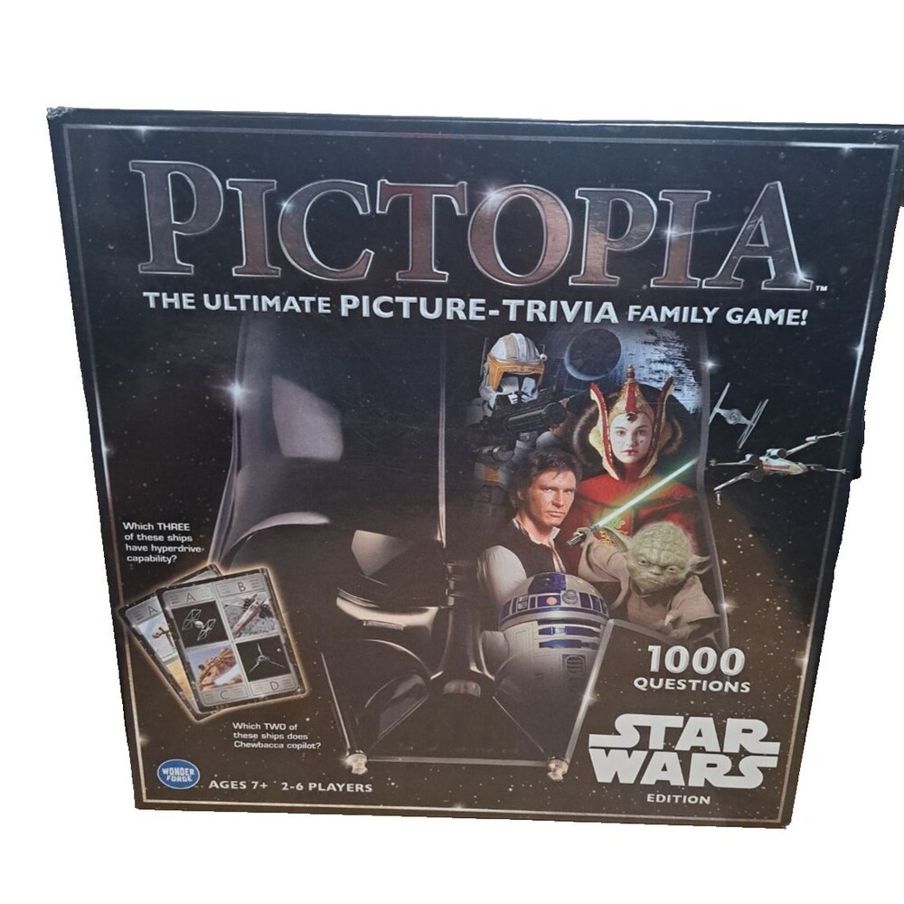 Brand New Sealed Pictopia Star Wars Trivia Game